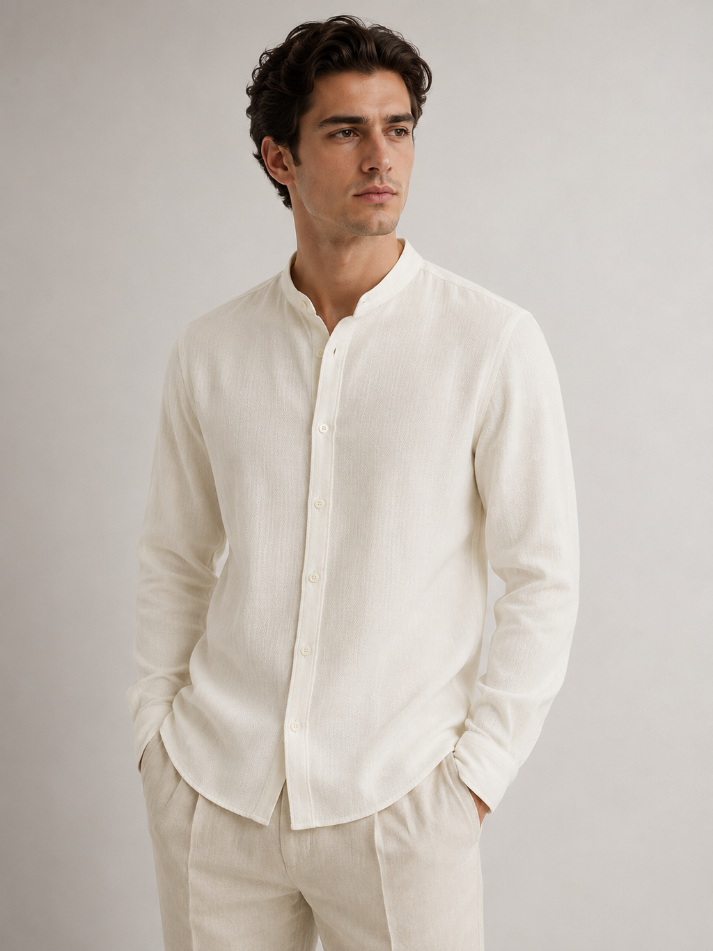 Ronan – Cotton Linen Shirt