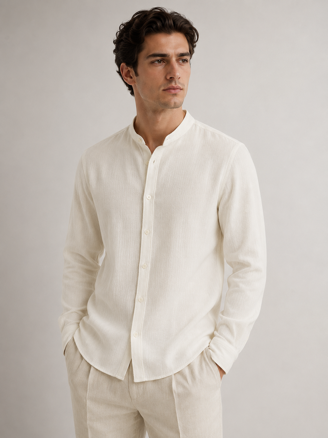 Ronan – Cotton Linen Shirt