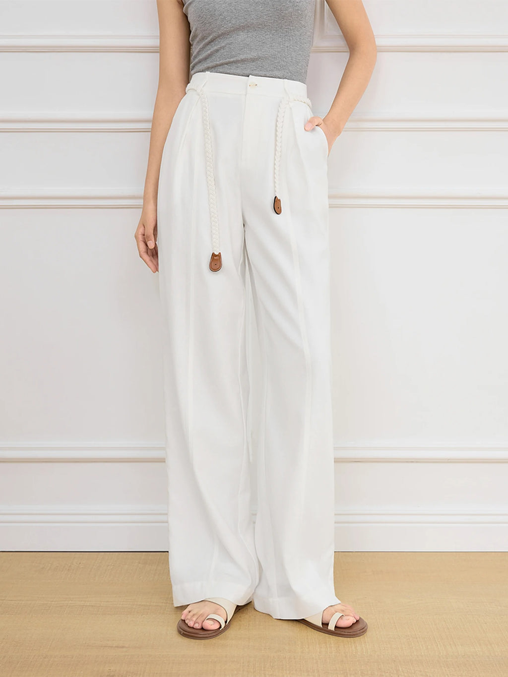Sway – High Waist Wide-Leg Trousers