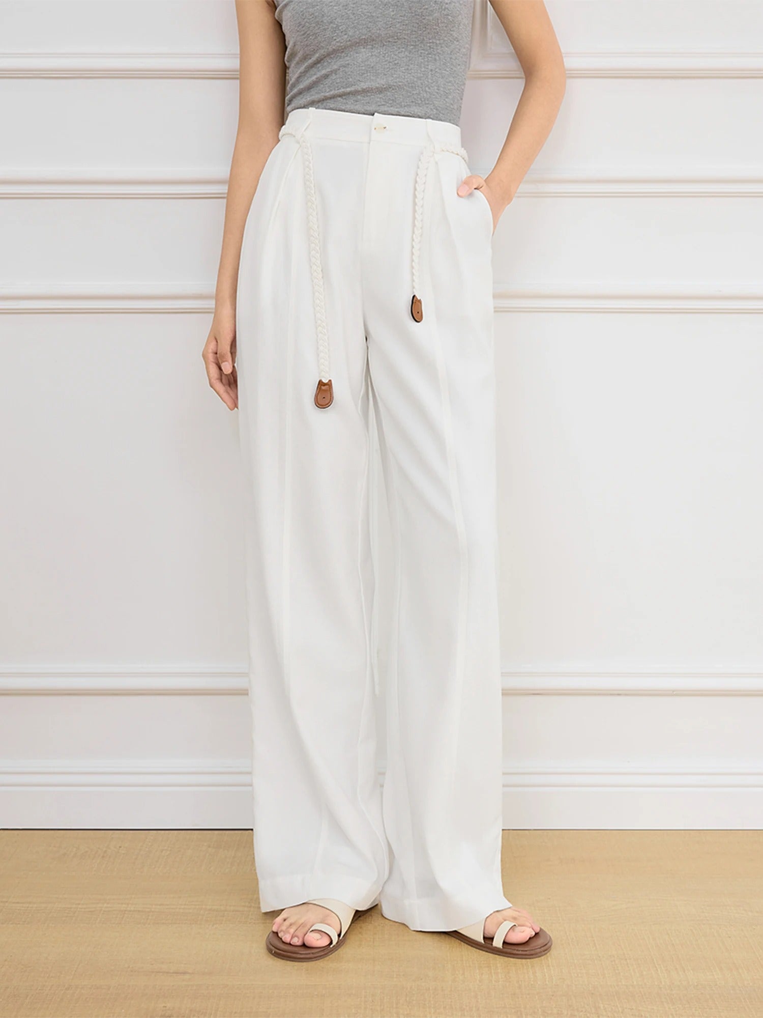Sway – High Waist Wide-Leg Trousers