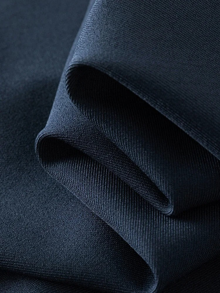 Sable – Pleated Midi Office Skirt