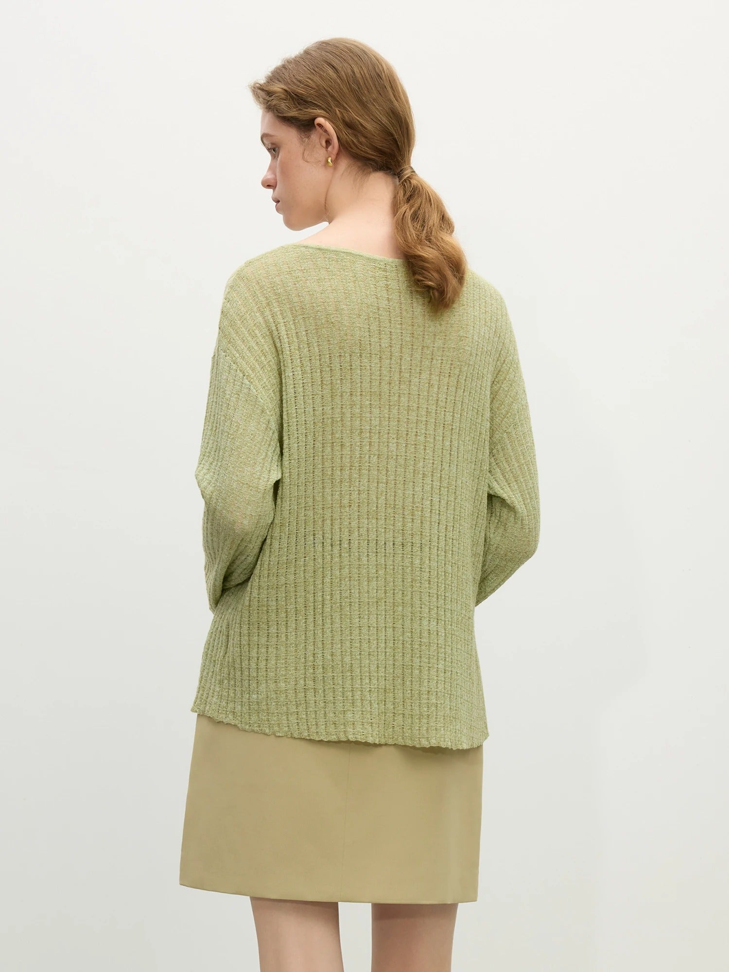 Elan - Linen Blend Commuter Top