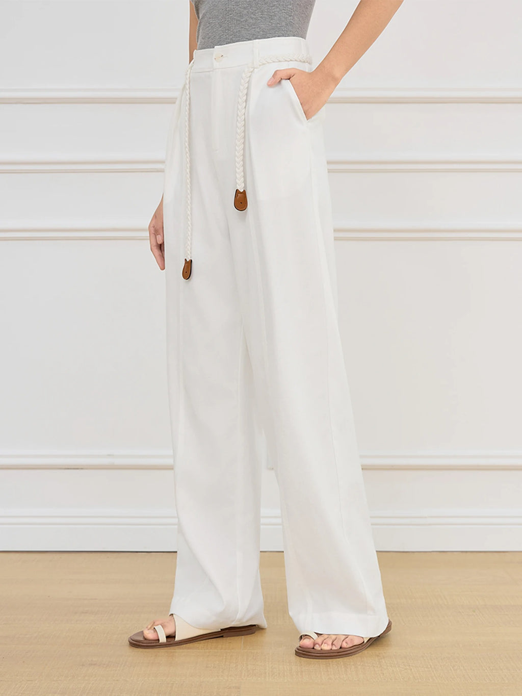 Sway – High Waist Wide-Leg Trousers