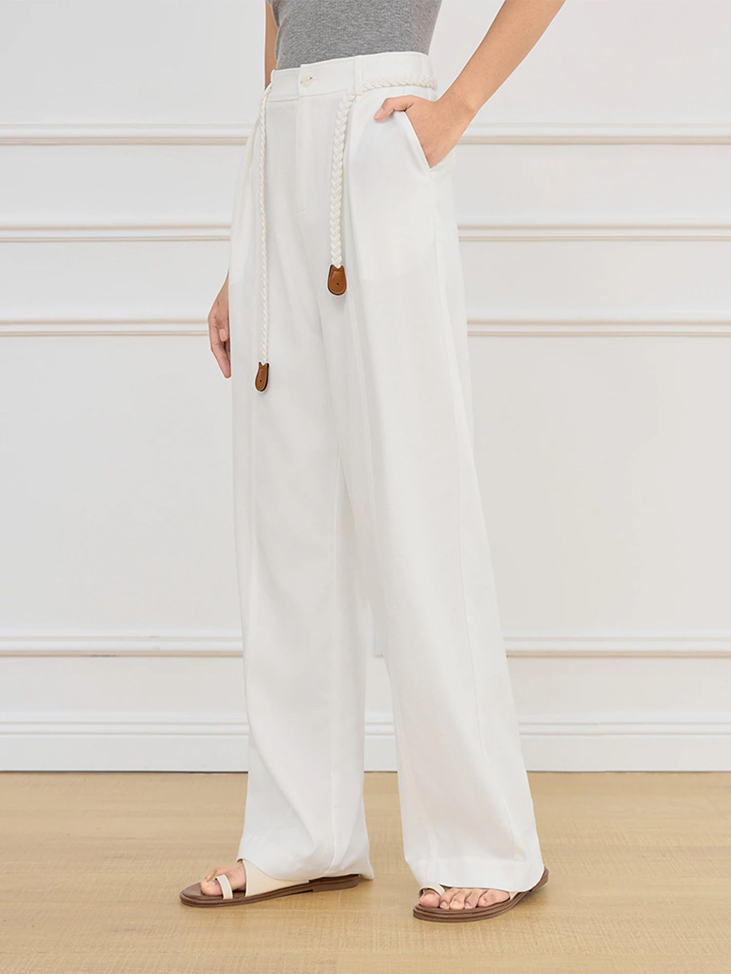 Sway – High Waist Wide-Leg Trousers