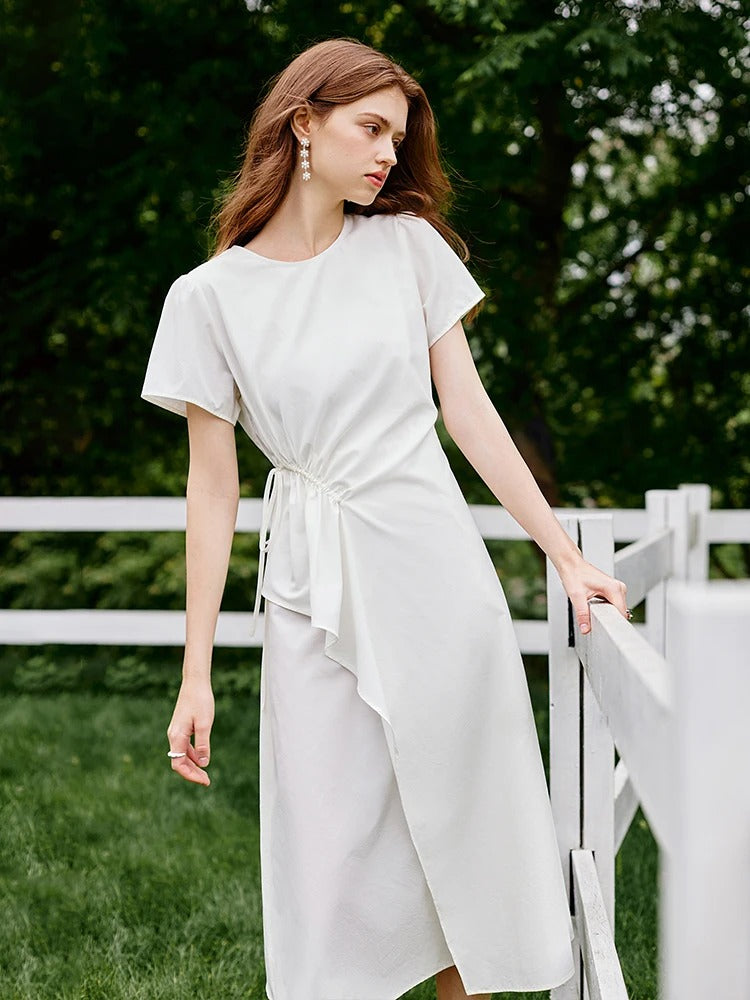 Cela – Classic A-Line Midi Dress