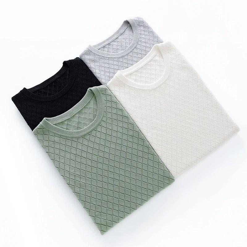 Verde – Diamond Knit T-Shirt