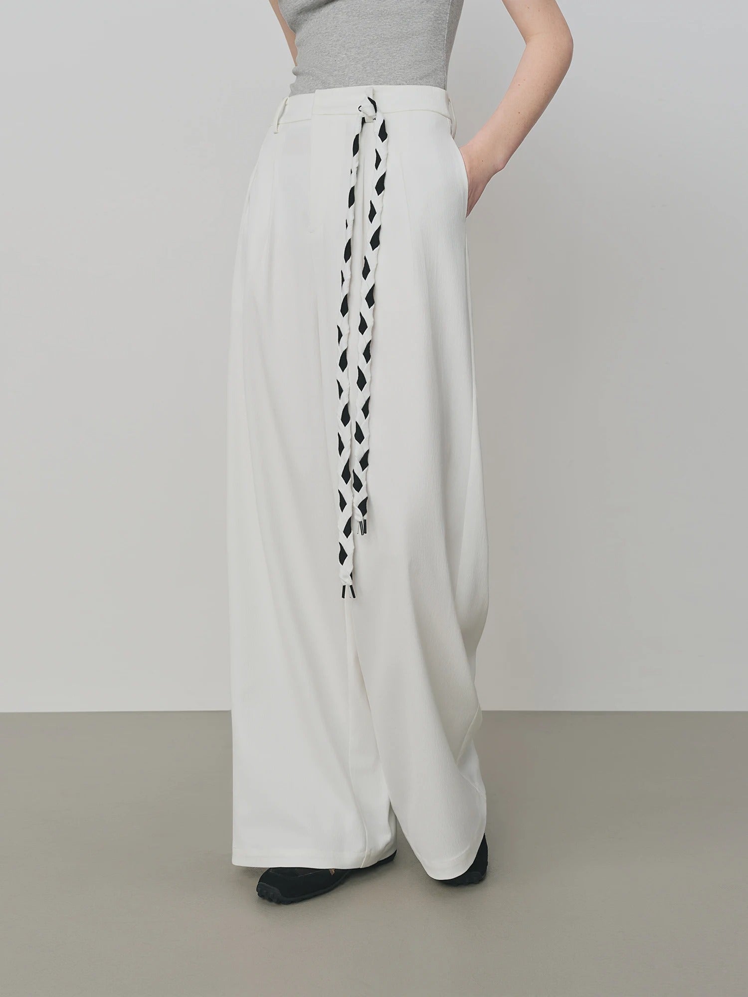 Dune - Flow Wide-Leg Trousers