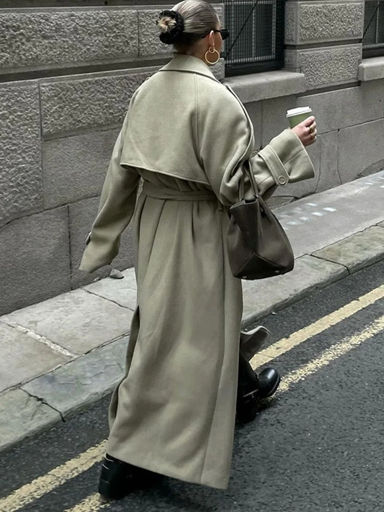 Lira – Belted Overcoat