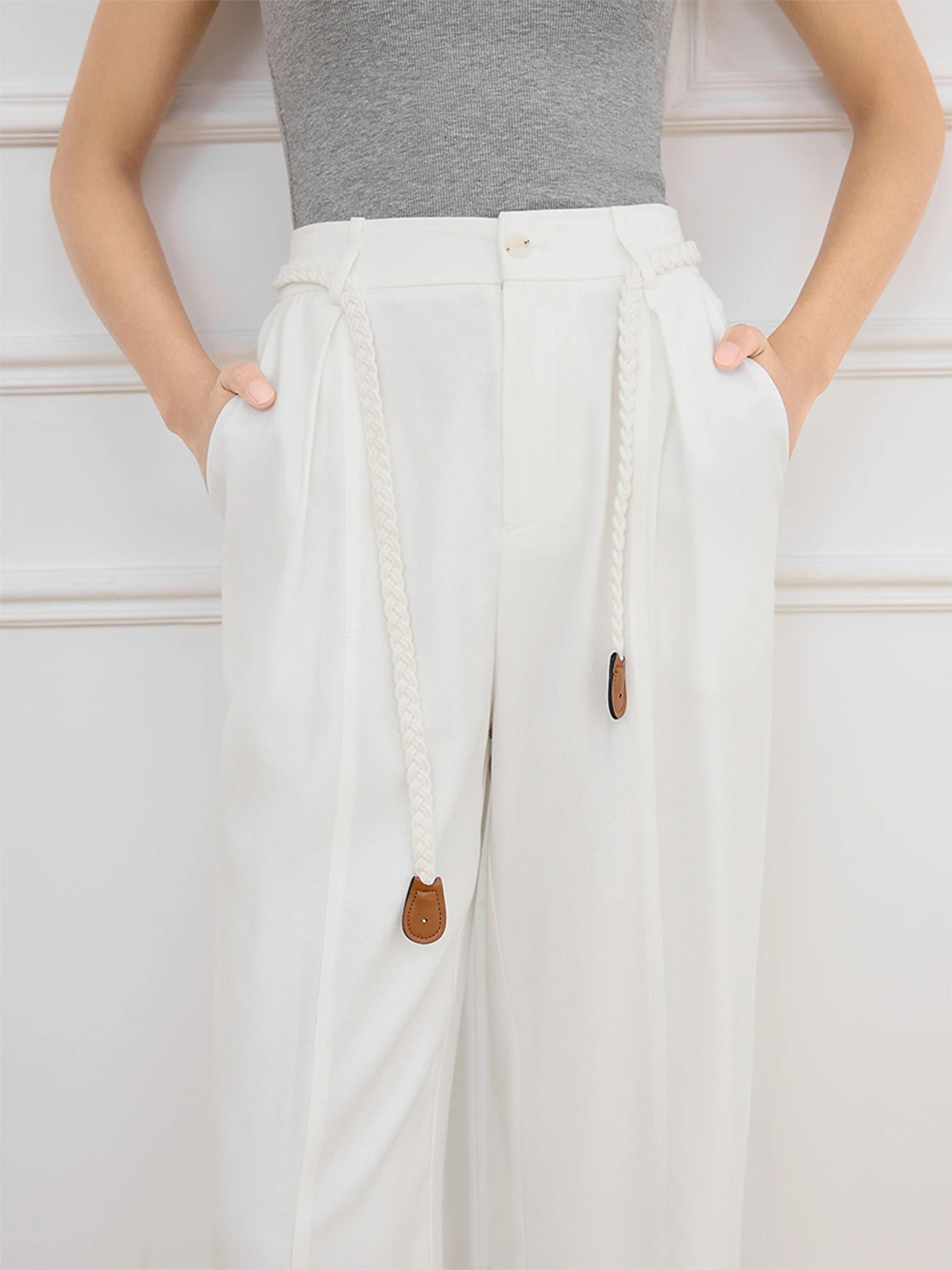 Sway – High Waist Wide-Leg Trousers