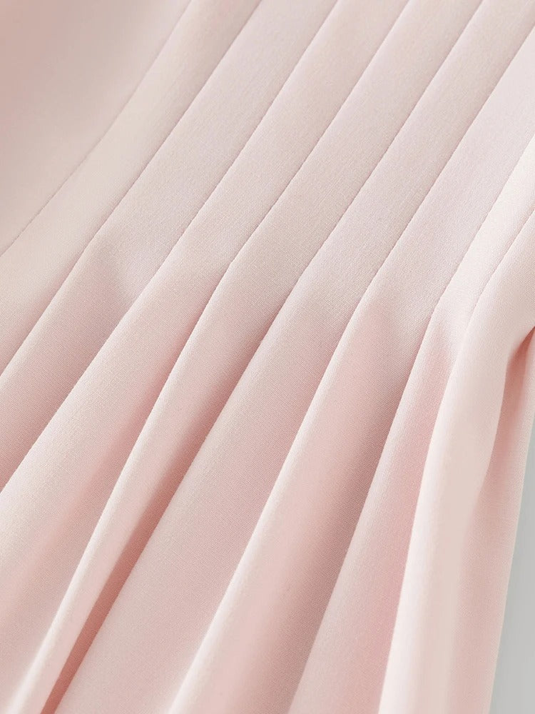 Eloise – Puff Sleeve Midi Dress