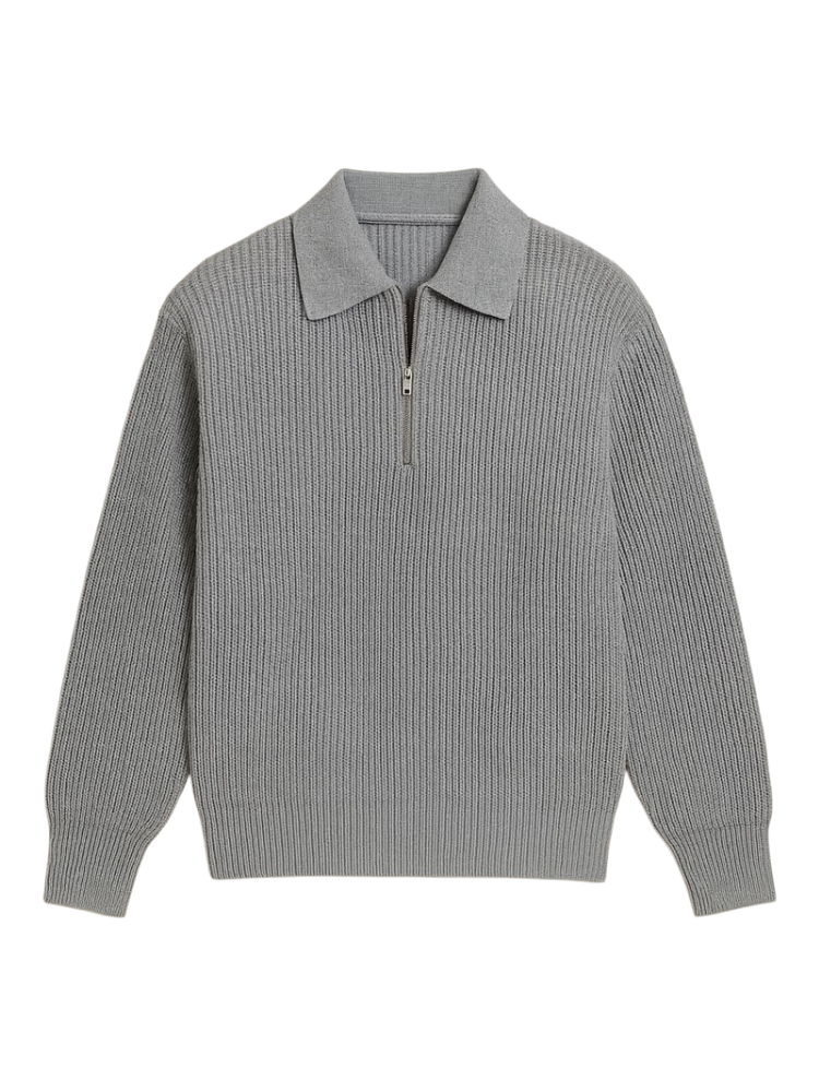 Brume – Knit Quarter-Zip Sweater