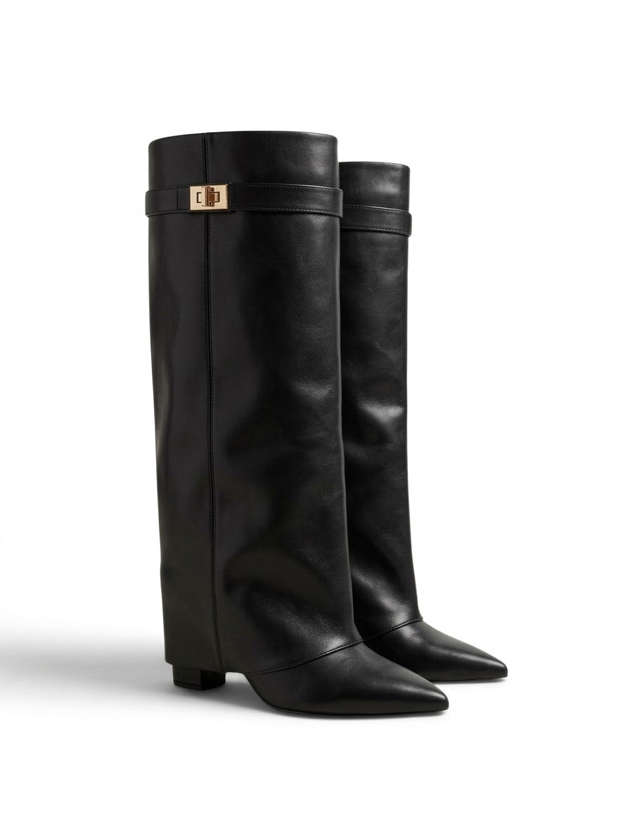 Morano – Leather Knee-High Boots