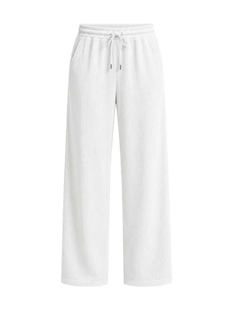 Lorenzo – Ribbed Jacquard Relaxed Trousers