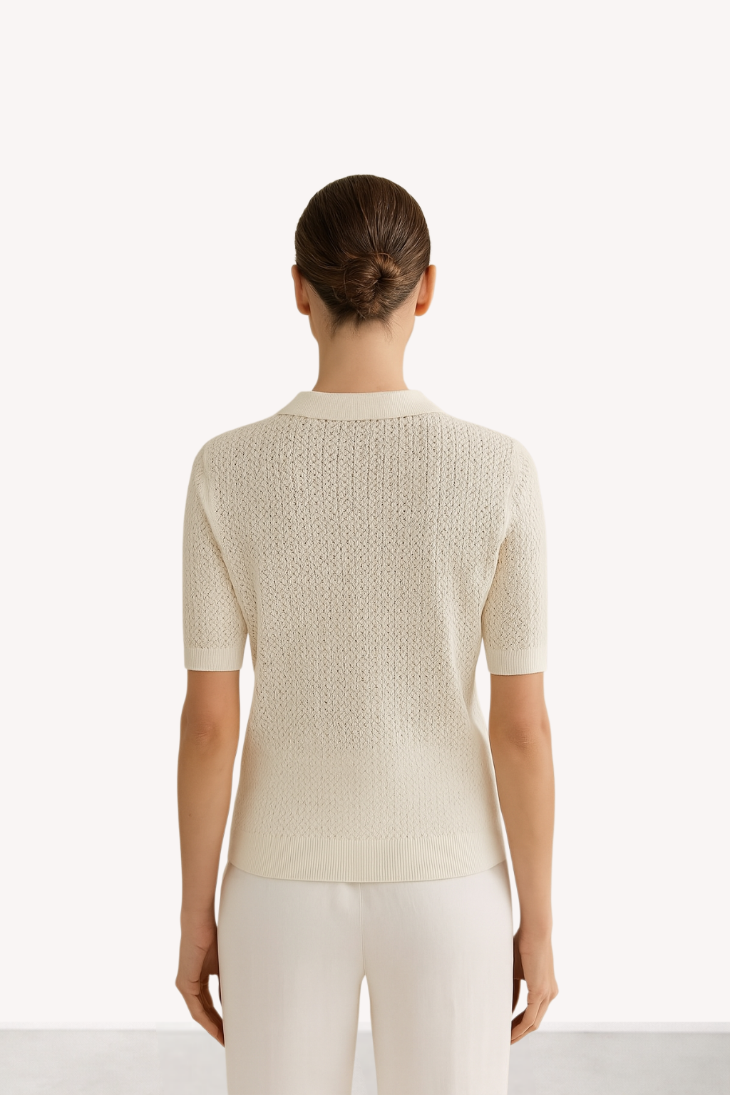 Elara - Knit Lapel Top