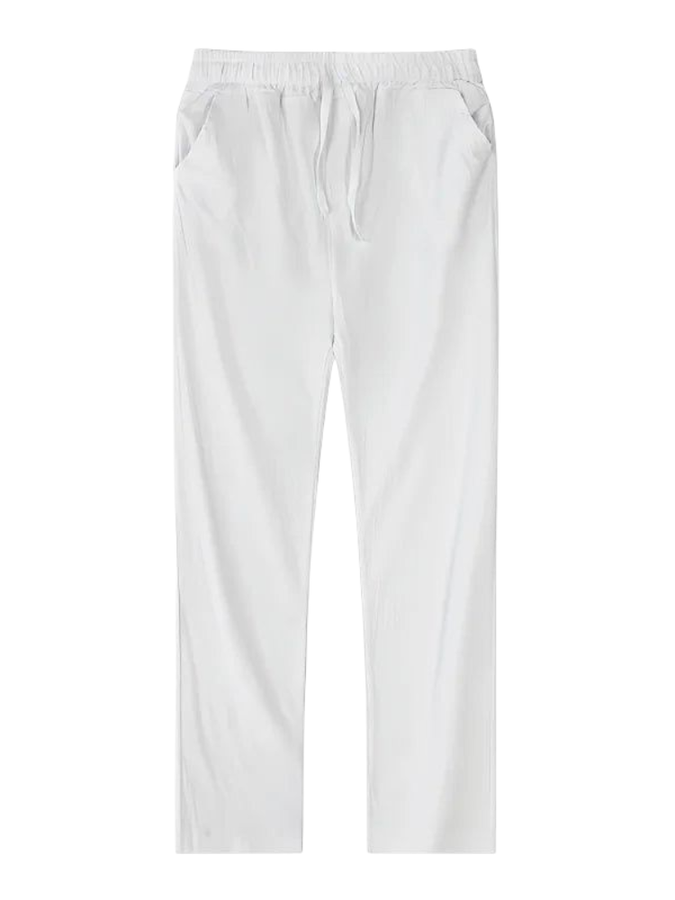 Enzo - Cotton Linen Jogger Pants