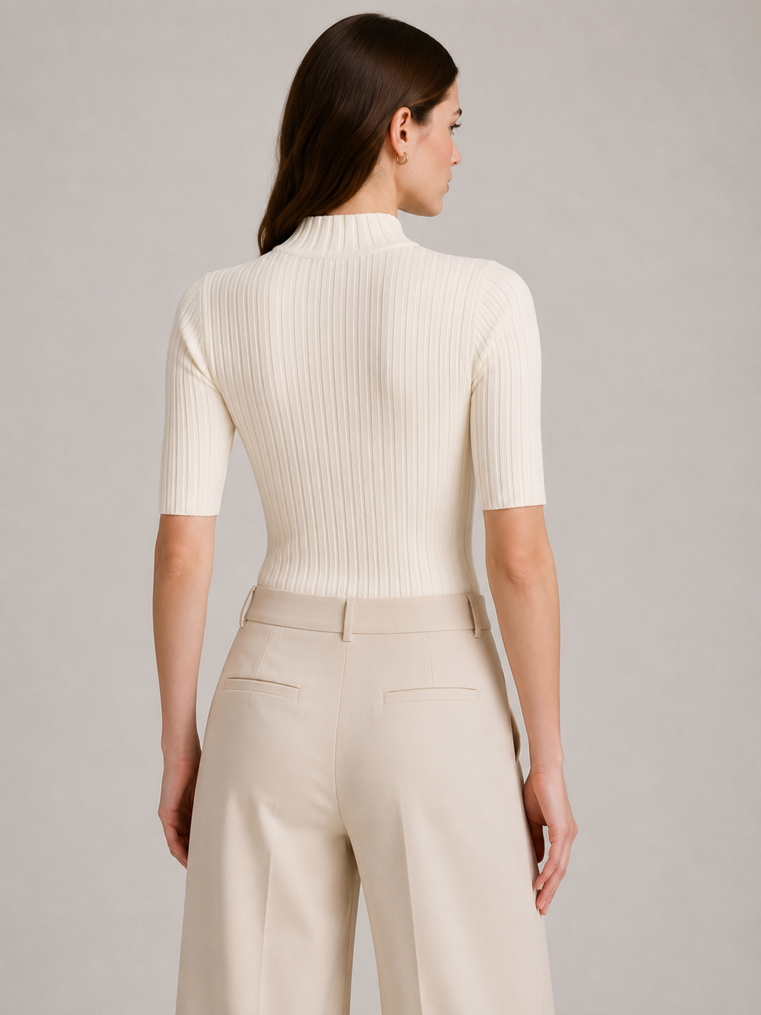 Vivo - Ribbed Knit Top