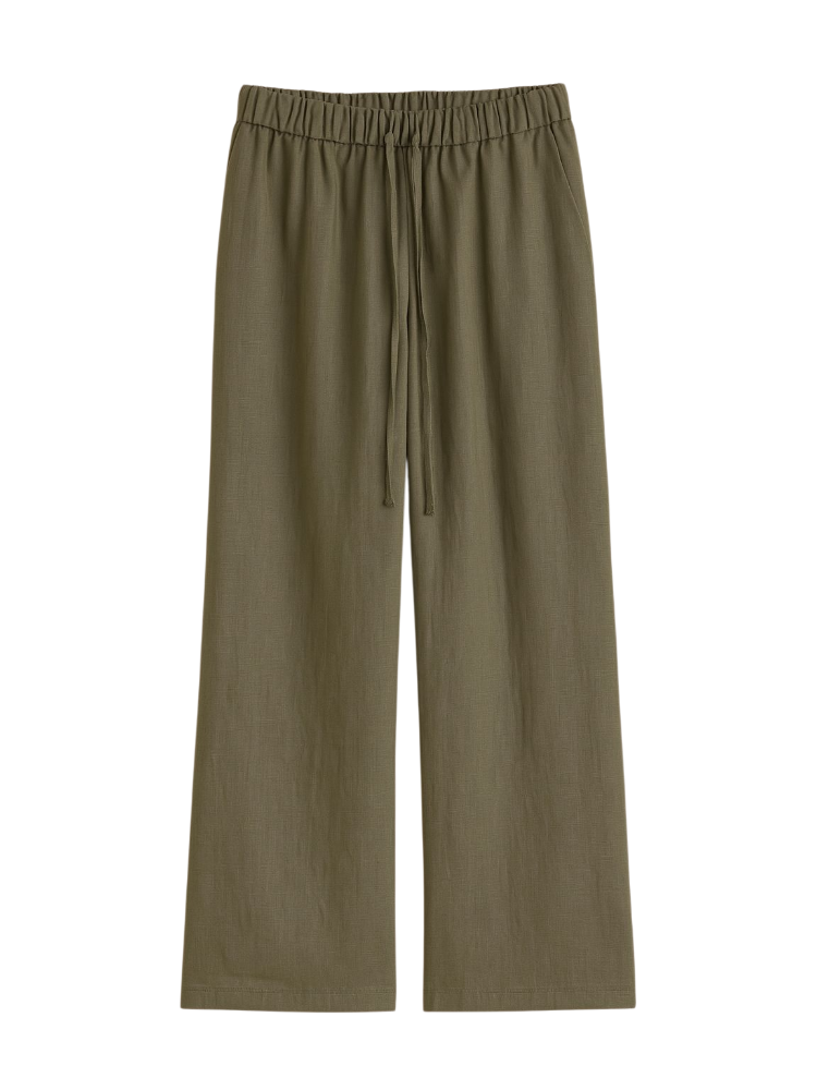 Noa – Linen Wide-Leg Trousers