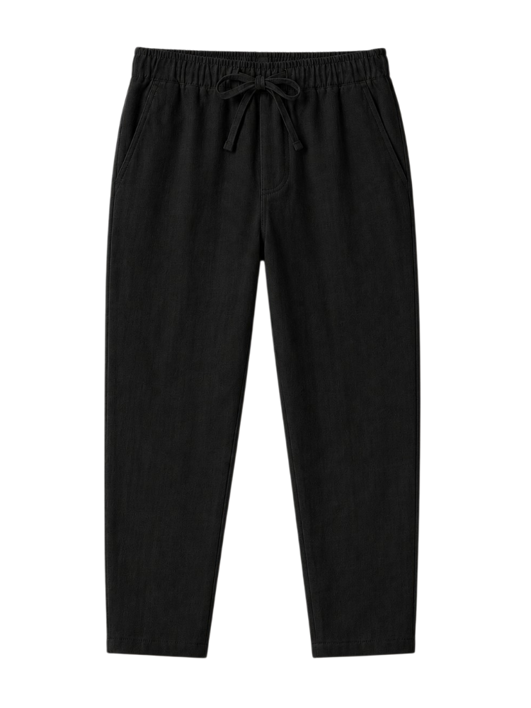 Ferrara – Cotton-Linen Jogger Pants