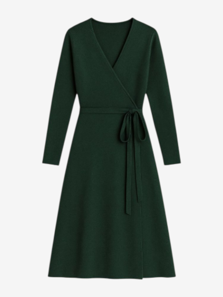 Nini - Wrap Knit Dress