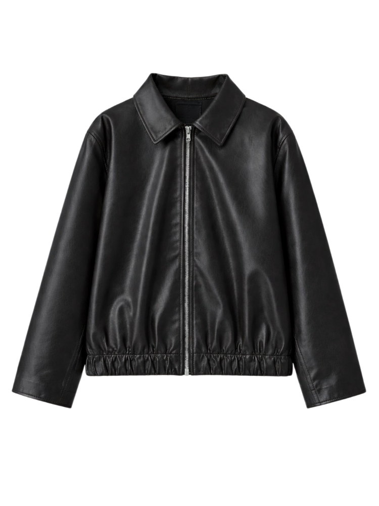 Virella – Faux Leather Jacket