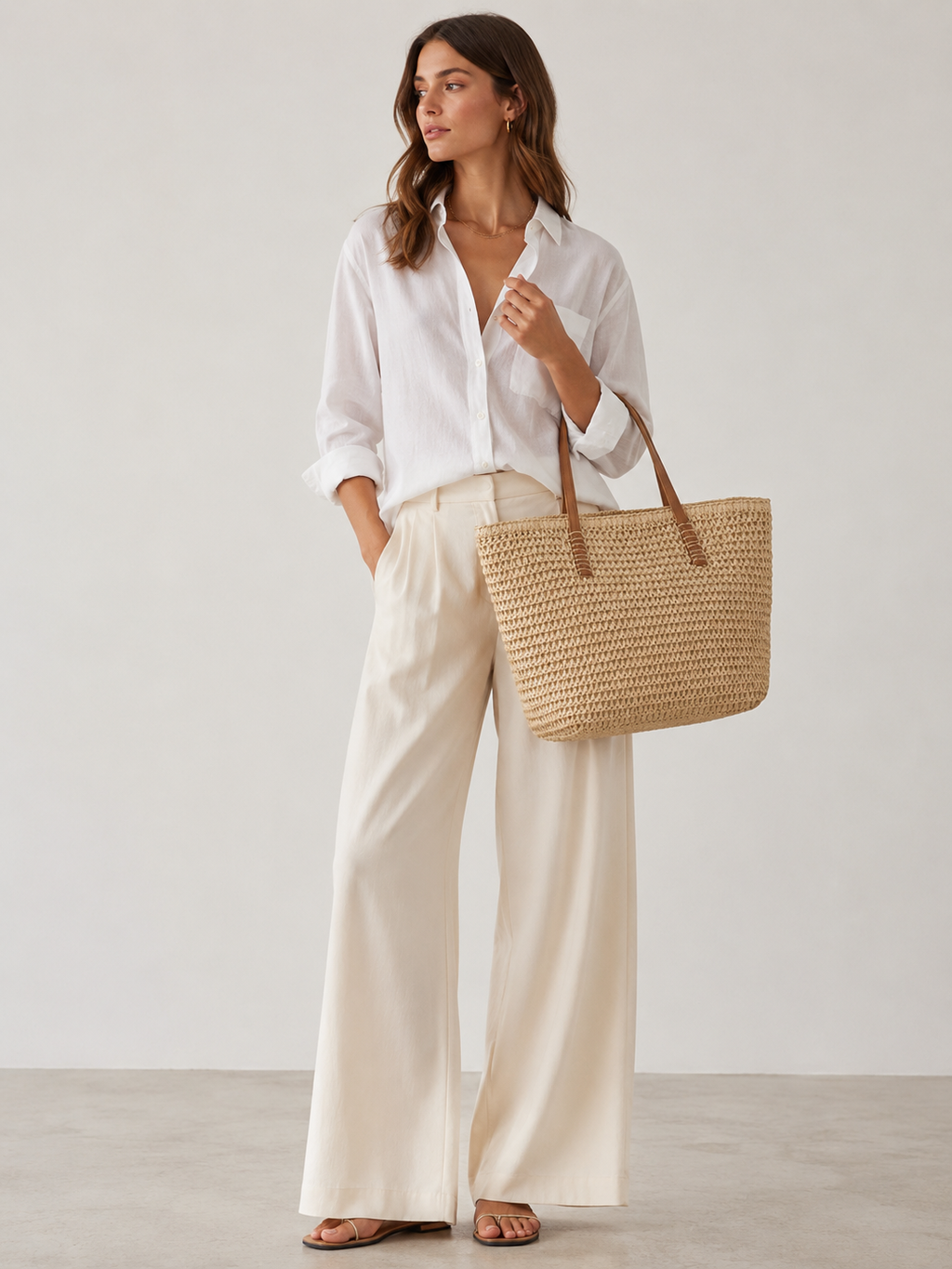 Fiero – Handwoven Straw Beach Tote