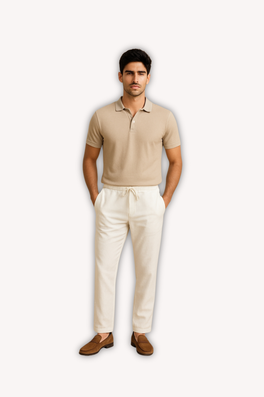 Enzo - Cotton Linen Jogger Pants
