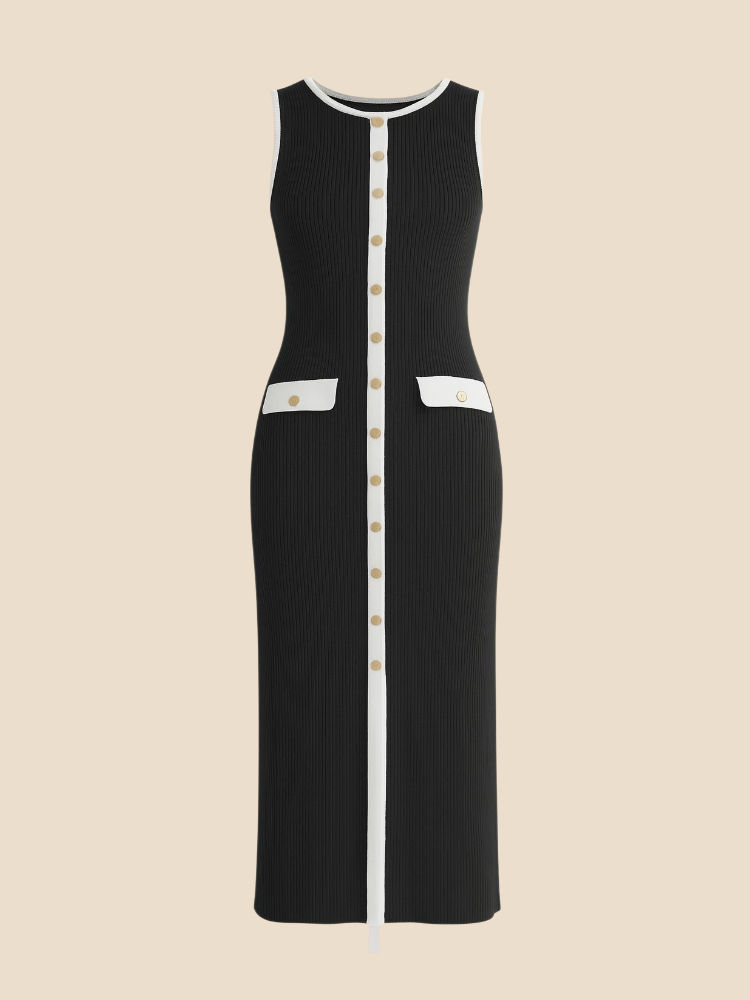 Serra – Knit Maxi Pocket Dress