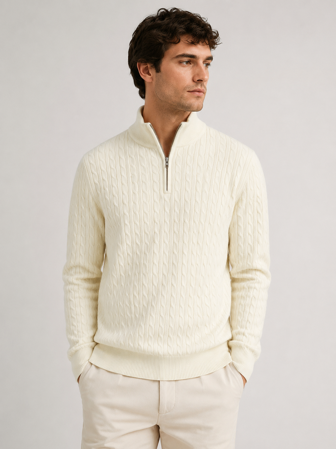 Leon - Half-Zip Sweater