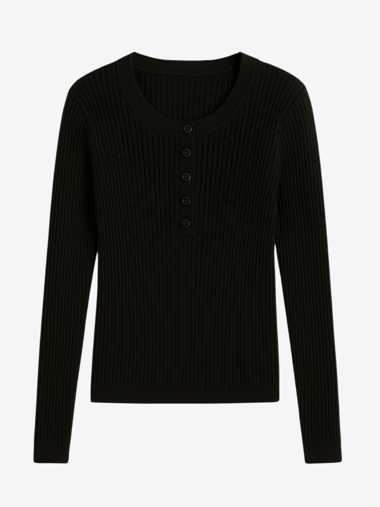 Maia - Button-Knit Sweater