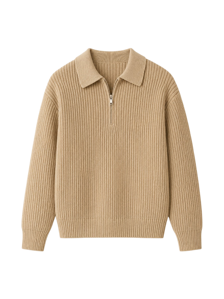 Brume – Knit Quarter-Zip Sweater