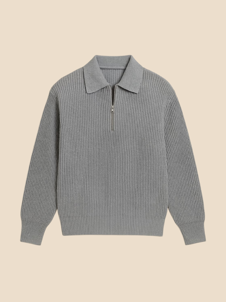 Brume – Knit Quarter-Zip Sweater
