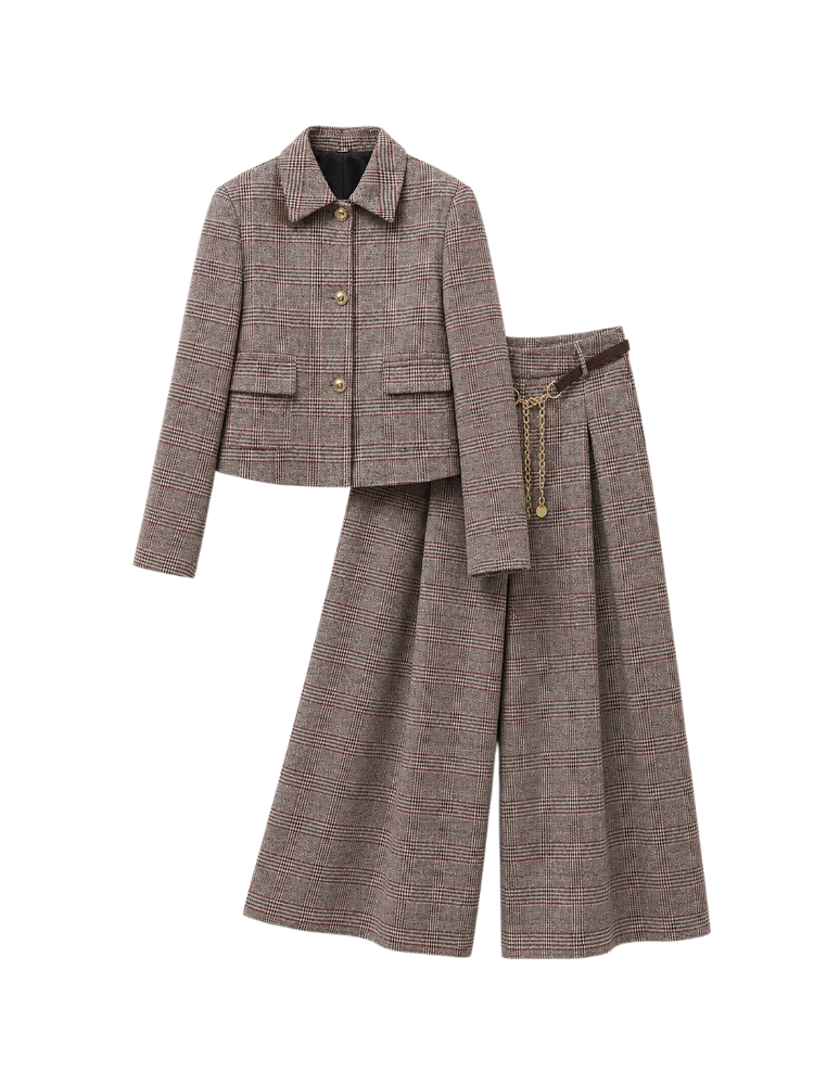Lumo – Heritage Check Co-Ord Set