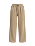 Lorenzo – Ribbed Jacquard Relaxed Trousers
