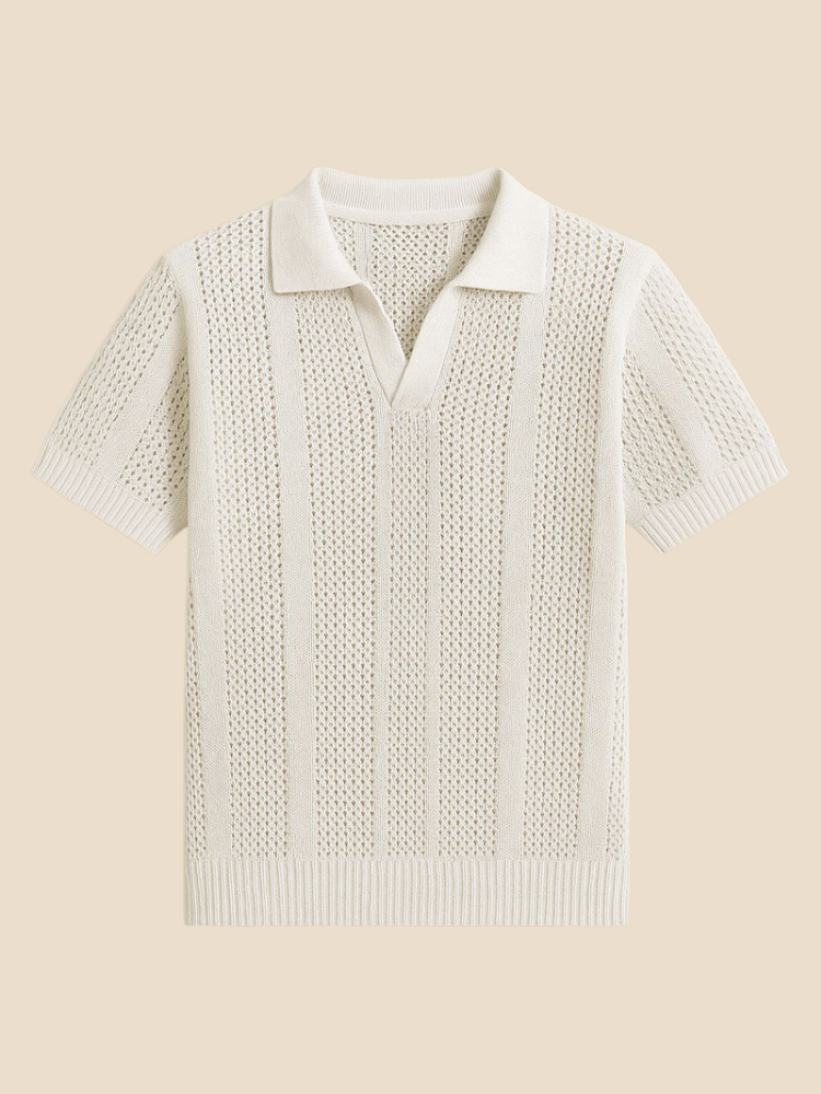 Renzo – Mesh Knit Polo