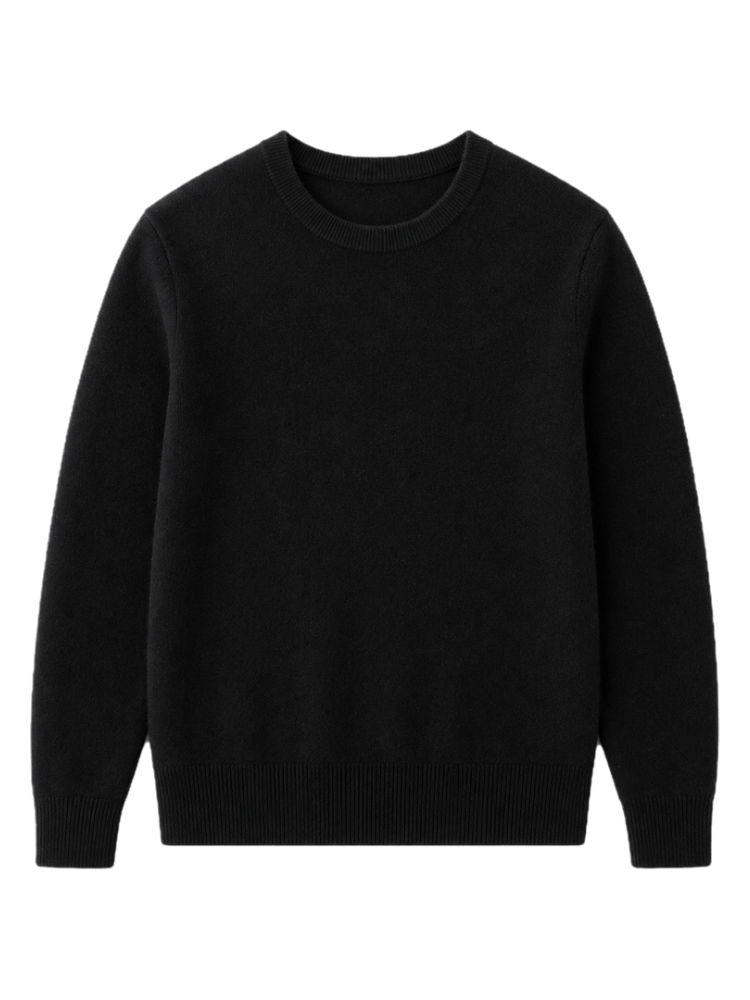 Sina – Pure Cashmere Crew Neck Sweater
