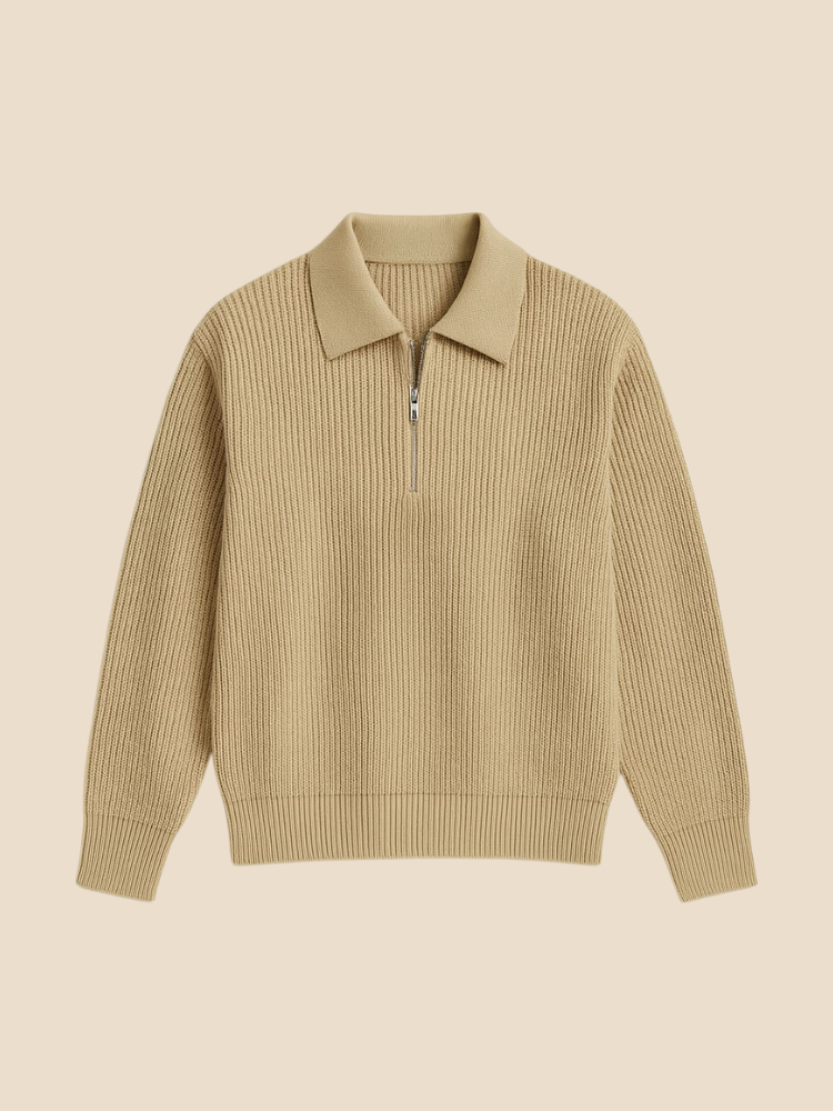 Brume – Knit Quarter-Zip Sweater