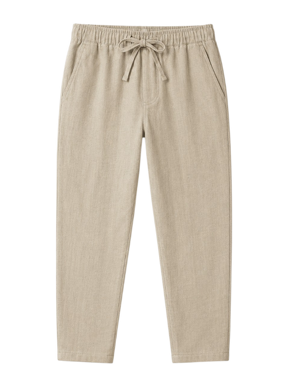 Ferrara – Cotton-Linen Jogger Pants