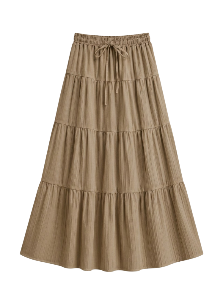 Hora – Tiered Maxi Skirt