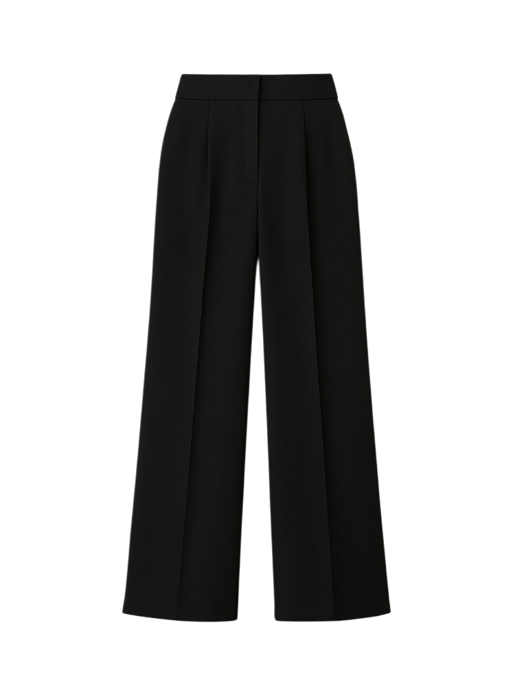 Lune – Drape Wide-Leg Trousers