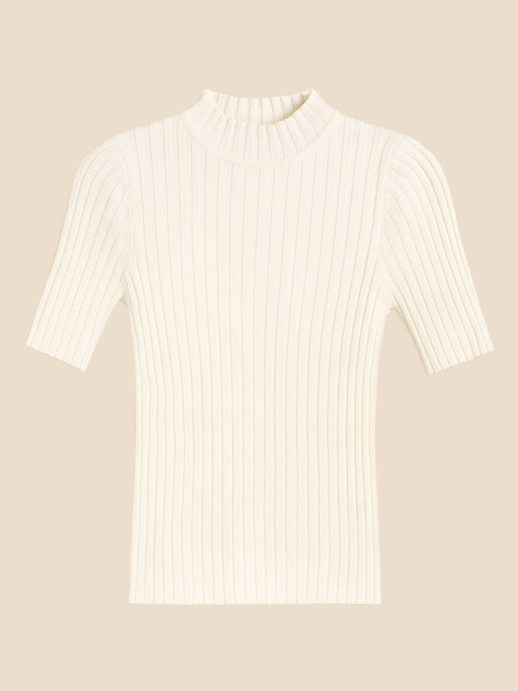 Vivo - Ribbed Knit Top