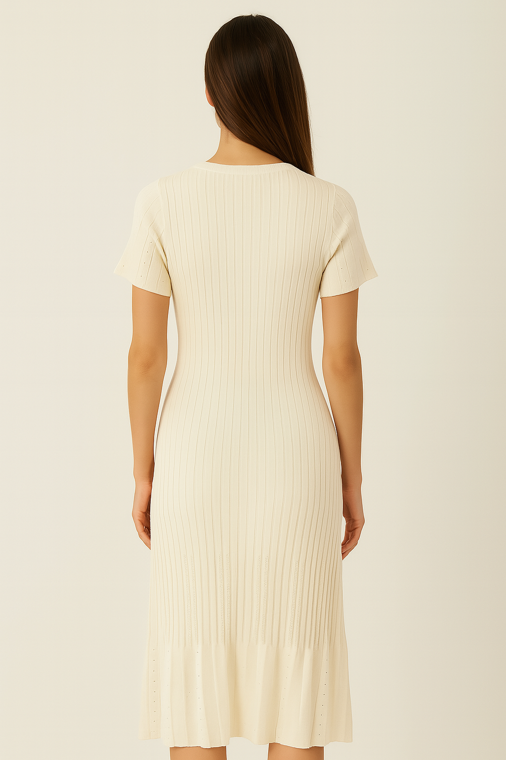 Selene – Knit Button Dress
