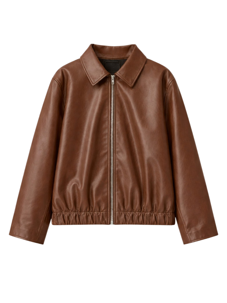 Virella – Faux Leather Jacket