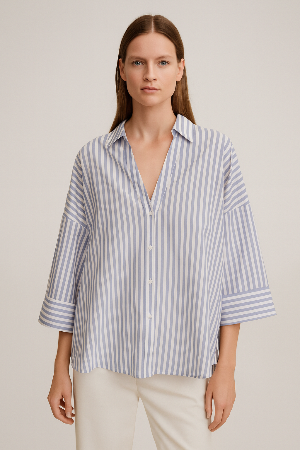 Riva – Wide-Sleeve Shirt
