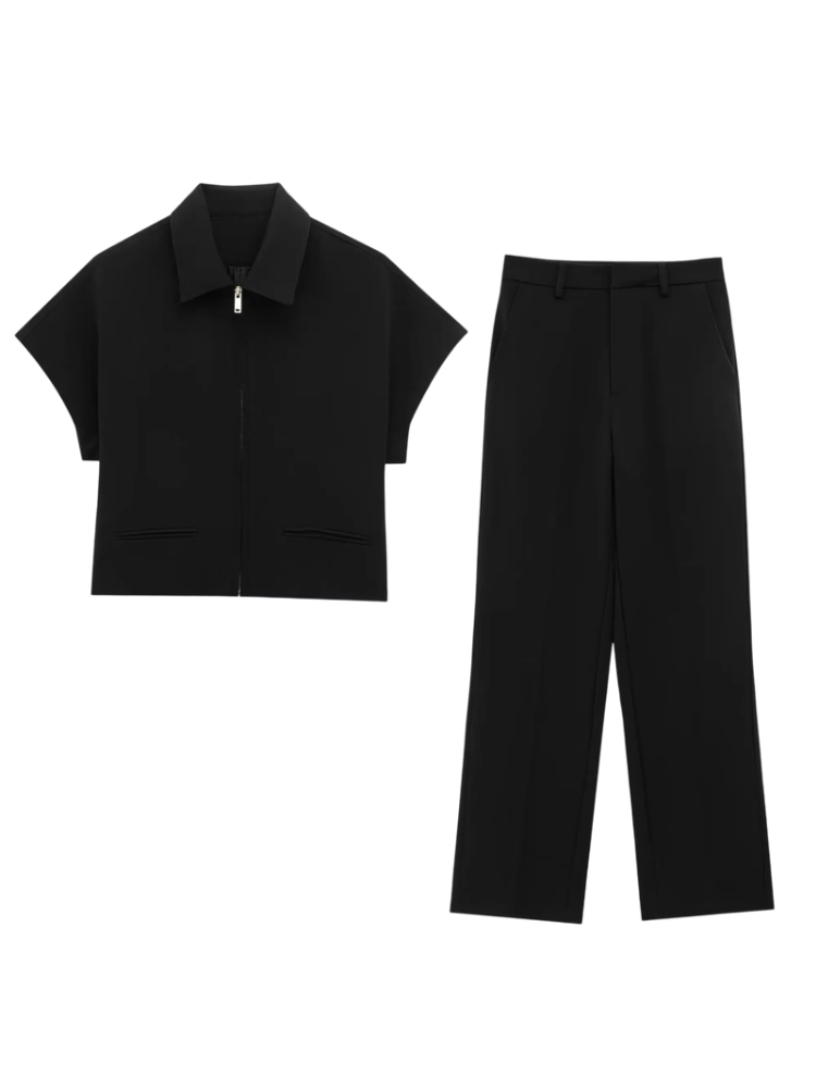 Zarelle – Tailored Zip Set
