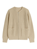 Harlow – Zip-Up Cardigan