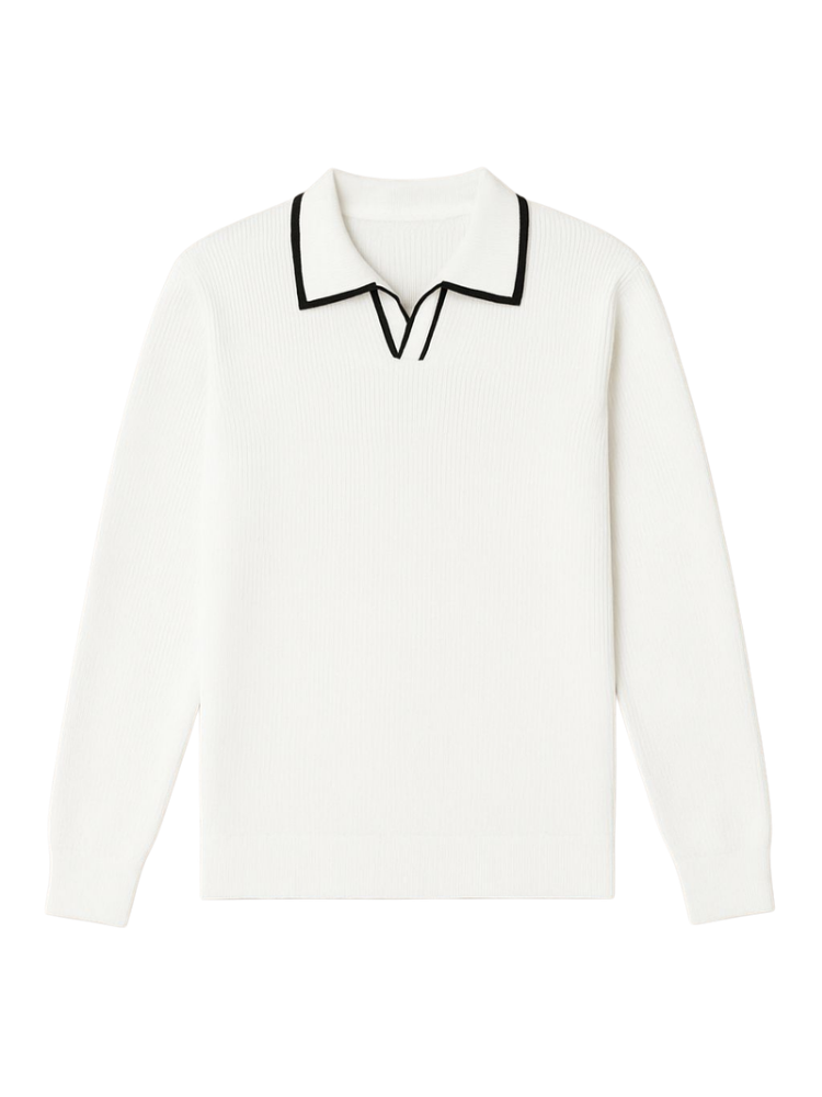 Roman - Knit Polo Sweater