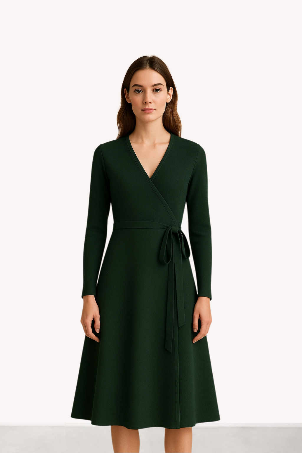 Nini - Wrap Knit Dress