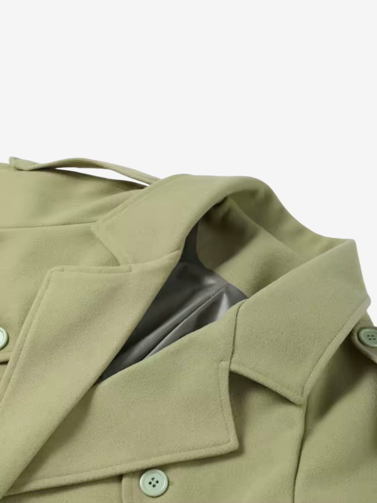 Lira – Belted Overcoat