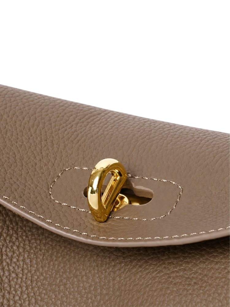 Lilo – Pebbled Leather Crossbody Bag