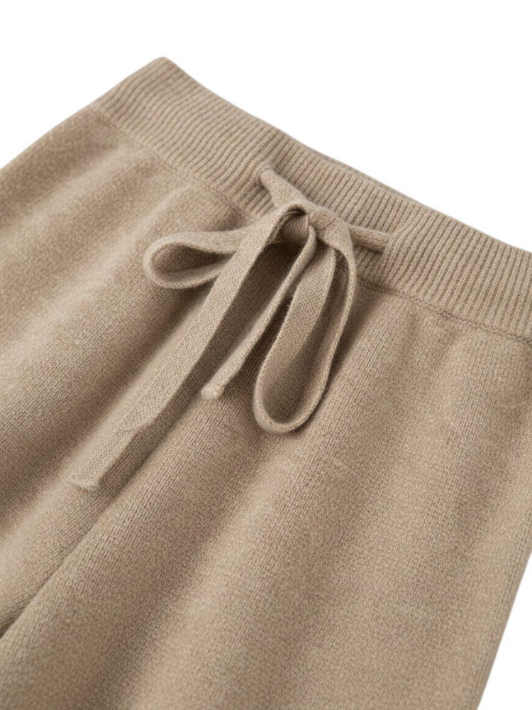 Vexo – Merino Knit Wide-Leg Pants